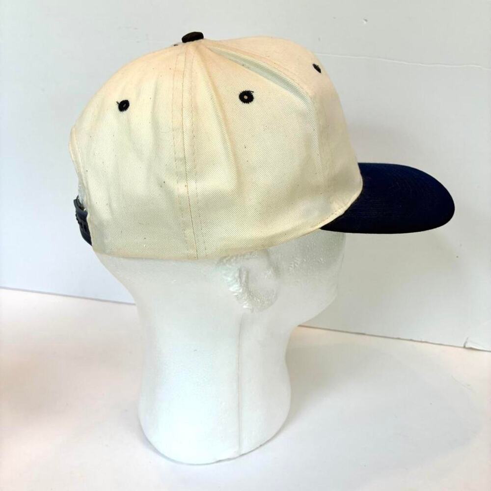 NWT Vtg 90s CLEVELAND INDIANS Official MLB Size Snapback Baseball Hat Cap - Picture 4 of 8